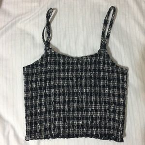 NWOT Brandy Melville Plaid Izzy Tank Top